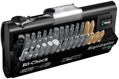 Wera Bit-Check BR 30 Universal + Bit-Ratsche 8001 A