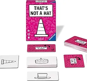 Galápagos, That's Not a Hat, Jogo de Cartas, 8 anos, 3 a 8 jogadores, 15 min | Amazon.com.br
