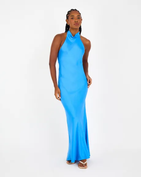 vestido frente vie azul