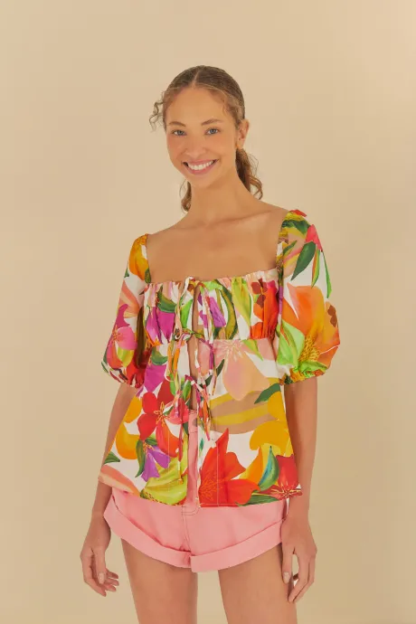 Blusa Artsy Floral