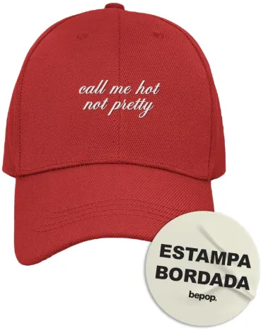 Boné Chappell Roan - Call Me Hot Not Pretty