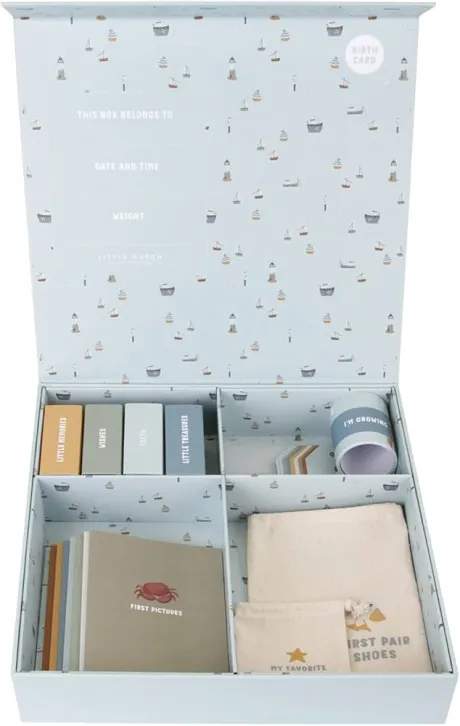 Little Dutch 4749 Erinnerungsbox - Sailors Bay blau : Amazon.de: Baby