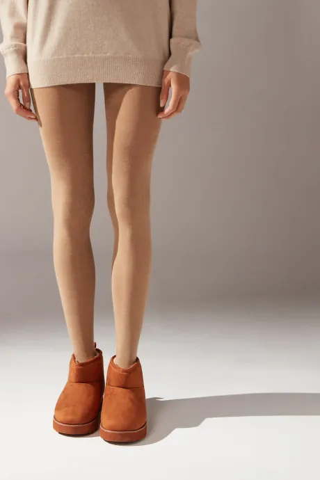 Meia-Calça Com Modal e Cashmere - MIC048 - Calzedonia