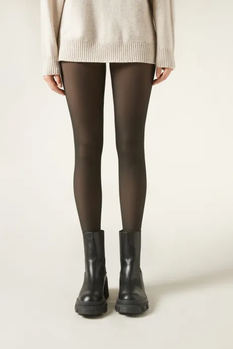 Meia-Calça Térmica Efeito Transparente Fio 120 - MODC2128 - Calzedonia