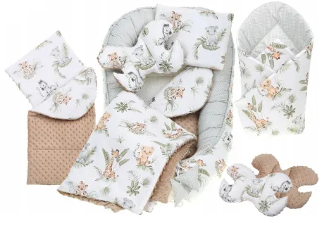 Gnijezdo za bebe motiv safari