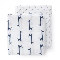 2er-Set Bio-Swaddles Giraffe - yolyo