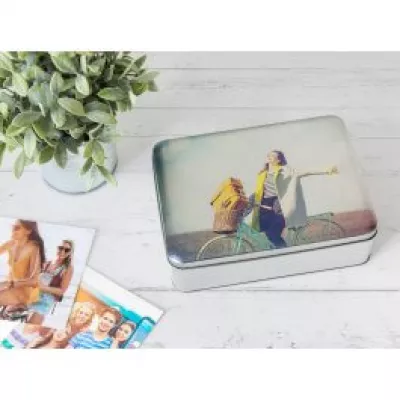 Giveaways - Blechdose mit eigenem Foto/Logo bedrucken lassen | fotokasten