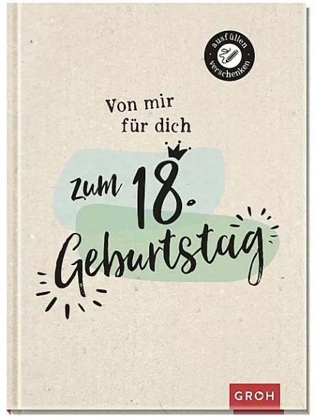 Von mir für dich zum 18. Geburtstag bestellen | Weltbild.de