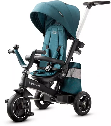 KINDERKRAFT Dreirad Easytwist midnight green - mit 17% Rabatt | BabyJoe.ch