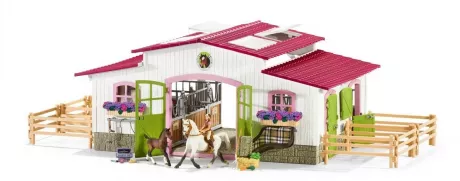 Reiterhof mit Reiterin, Pferden und Zubehör 42344 Horse Club | Schleich GmbH
