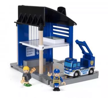 BRIO - Polizeistation mit Einsatzfahrzeug im BRIO Online-Shop