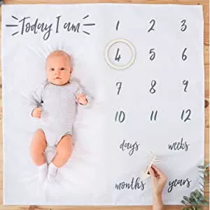 Baby Meilensteine Decke