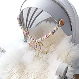 Mamimami Home 1pc Wooden Baby Toy, Clip On Elephant Pushchair String Links for Prams, Newborns, Montessori Toy : Amazon.de: Baby Products