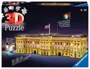 Buckingham Palace bei Nacht | 3D Puzzle-Bauwerke | 3D Puzzle | Produkte | Buckingham Palace bei Nacht