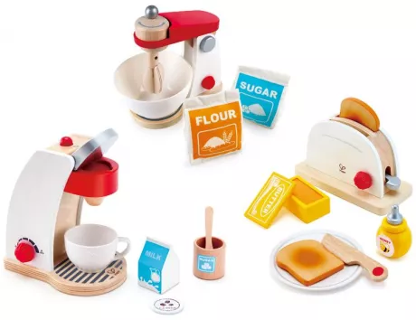 Hape Spar-Set 3 Küchengeräte, weiß | Spielheld